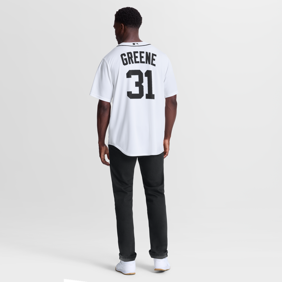 Detroit Tigers Riley Greene Nike Home Replica Jersey - White Team Jersey Sports Fan Apparel