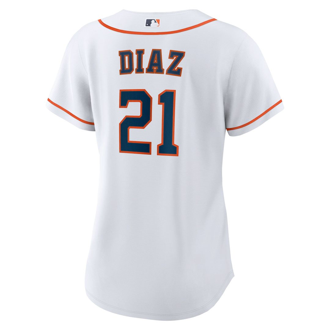 Houston Astros Yainer Diaz Nike Women's Home Replica Jersey - White Team Jersey Sports Fan Apparel