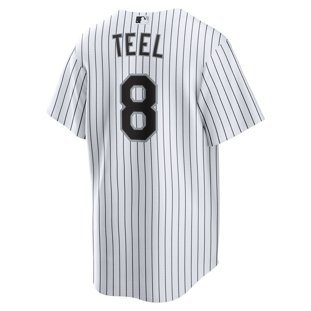 Chicago White Sox Kyle Teel Nike Home Replica Jersey - White Team Jersey Sports Fan Apparel