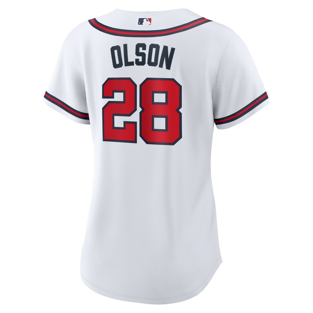 Atlanta Braves Matt Olson Nike Women's Home Replica Player Jersey - White Team Jersey Sports Fan Apparel