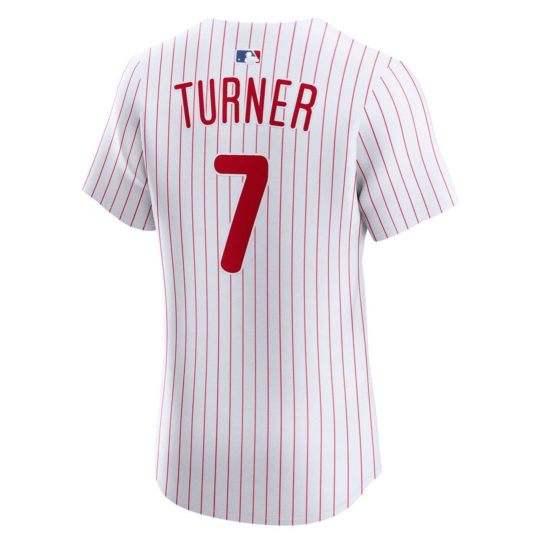 Philadelphia Phillies Trea Turner Nike Home Elite Jersey - White Team Jersey Sports Fan Apparel