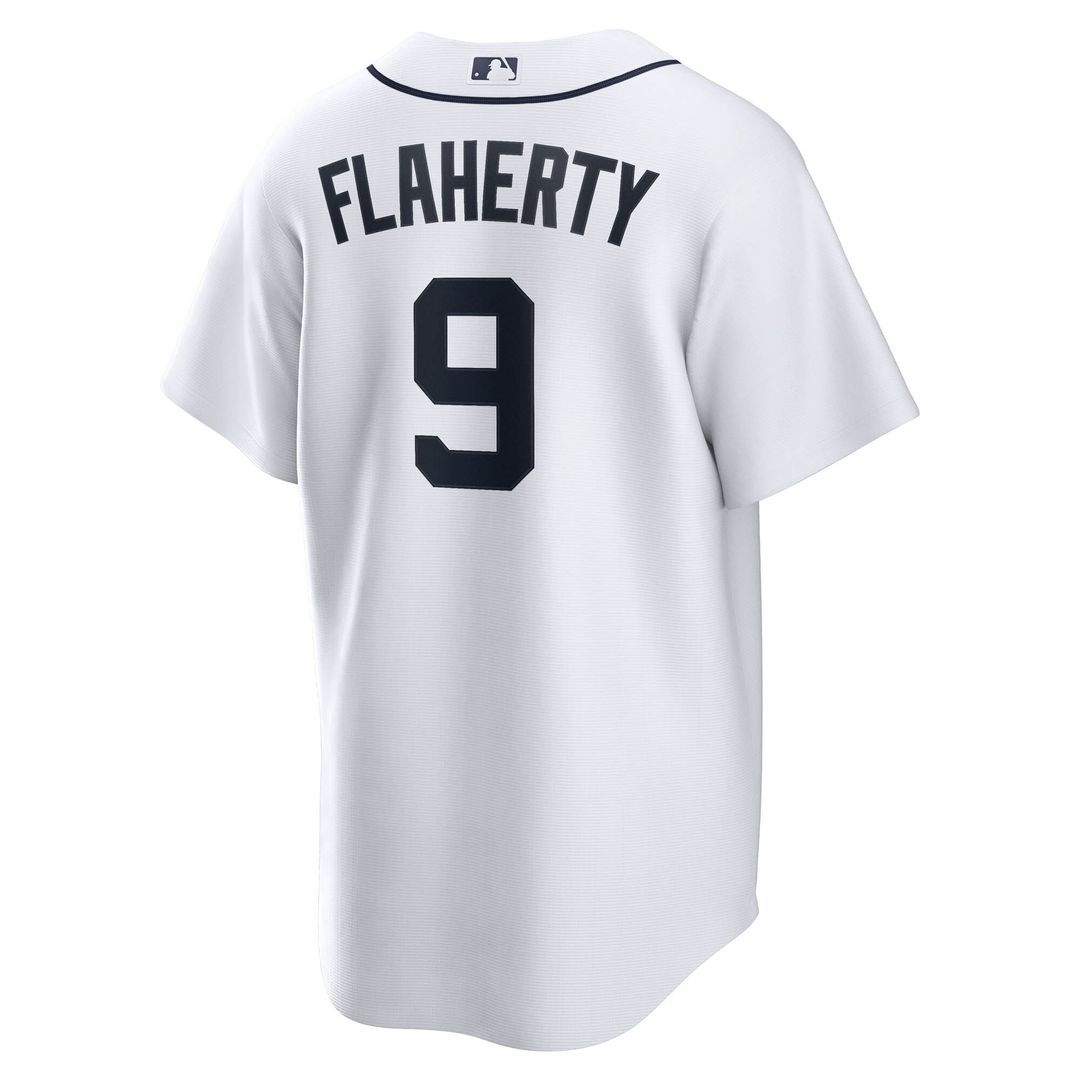 Detroit Tigers Jack Flaherty Nike Home Replica Jersey - White Team Jersey Sports Fan Apparel