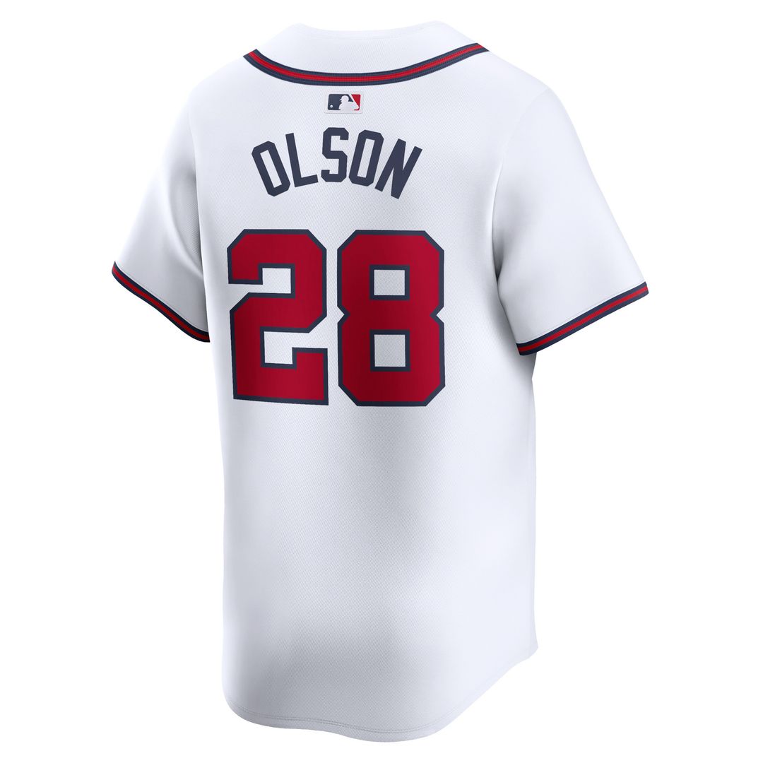 Atlanta Braves Matt Olson Nike Home Limited Player Jersey - White Team Jersey Sports Fan Apparel