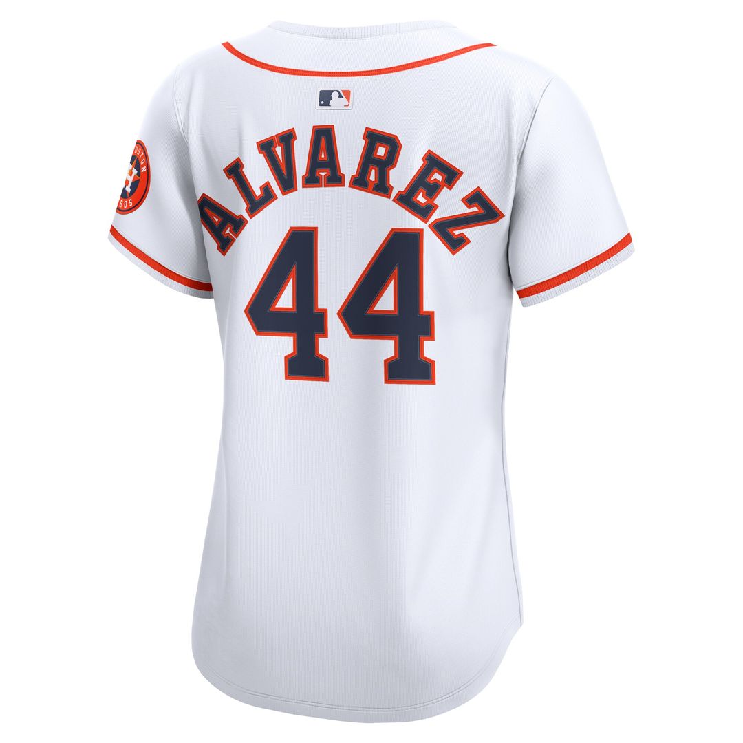 Houston Astros Yordan Alvarez Nike Women's Home Limited Player Jersey - White Team Jersey Sports Fan Apparel