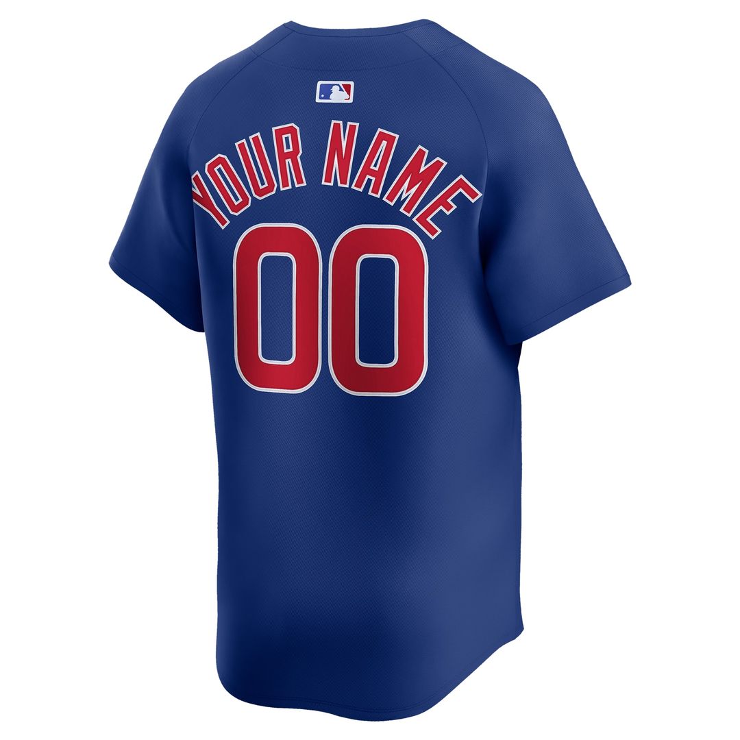 Chicago Cubs Nike Alternate Limited Custom Jersey - Royal Team Jersey Sports Fan Apparel