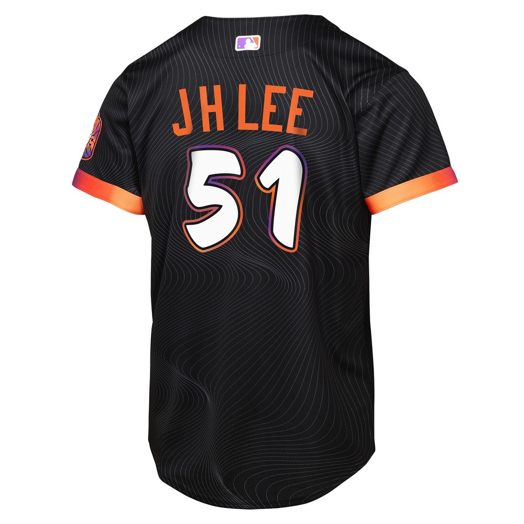San Francisco Giants Jung Hoo Lee Nike Youth 2025 City Connect Limited Player Jersey - Anthracite Team Jersey Sports Fan Apparel