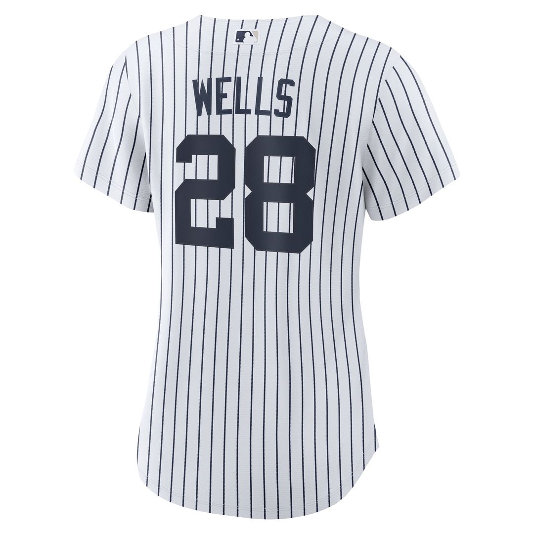New York Yankees Austin Wells Nike Women's Home Replica Jersey - White Team Jersey Sports Fan Apparel