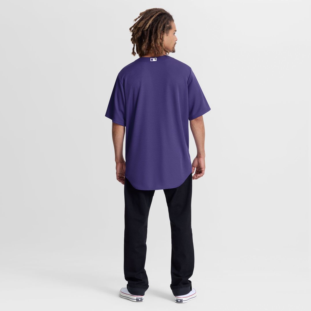 Colorado Rockies Nike Alternate Replica Jersey - Purple Team Jersey Sports Fan Apparel