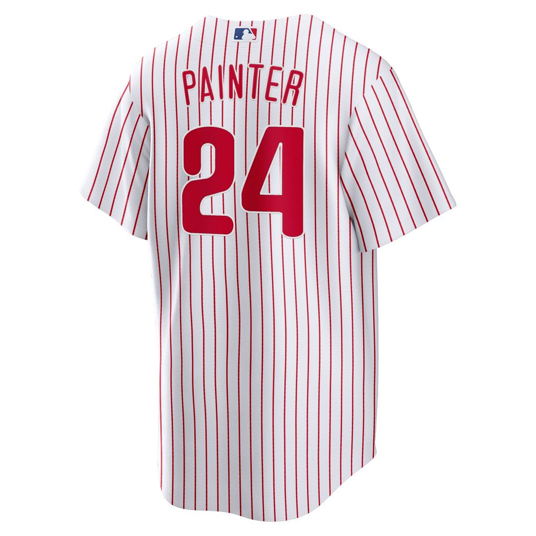 Philadelphia Phillies Andrew Painter Nike Home Replica Jersey - White Team Jersey Sports Fan Apparel