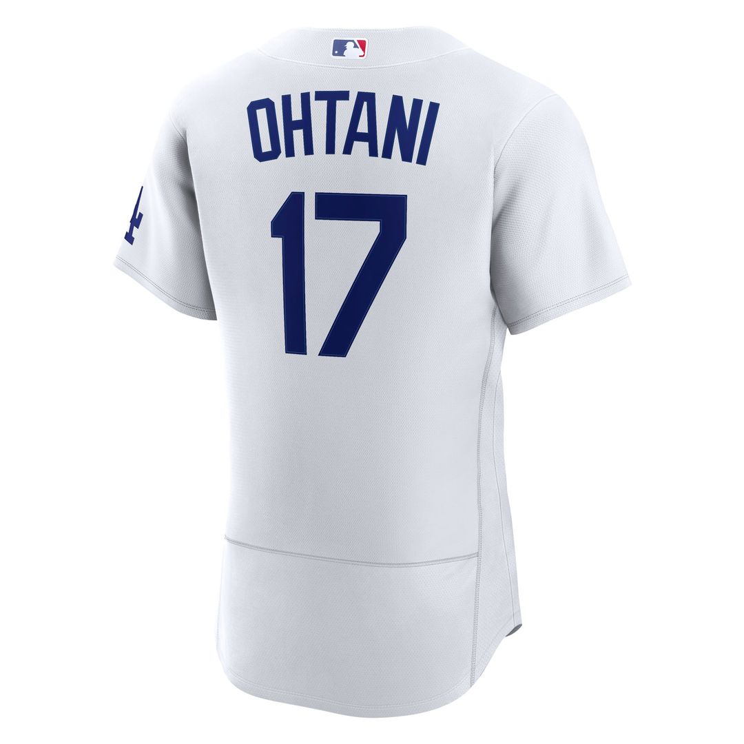 Los Angeles Dodgers Shohei Ohtani Nike Home Authentic Jersey - White Team Jersey Sports Fan Apparel