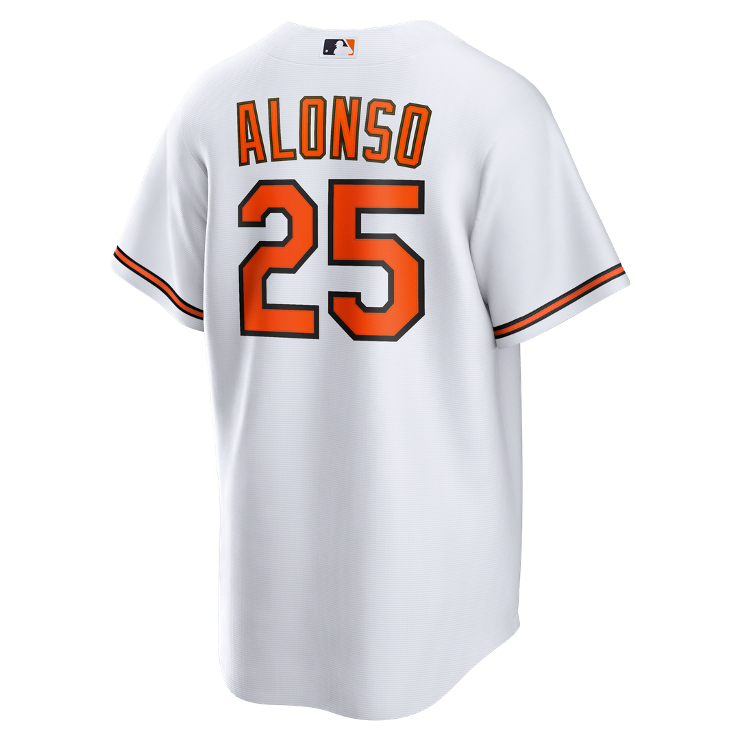 Baltimore Orioles Pete Alonso Nike Home Replica Jersey - White Team Jersey Sports Fan Apparel