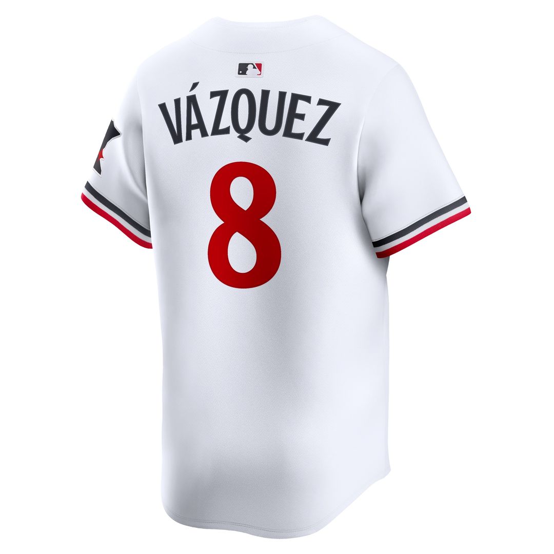 Minnesota Twins Christian Vázquez Nike Home Limited Jersey - White Team Jersey Sports Fan Apparel