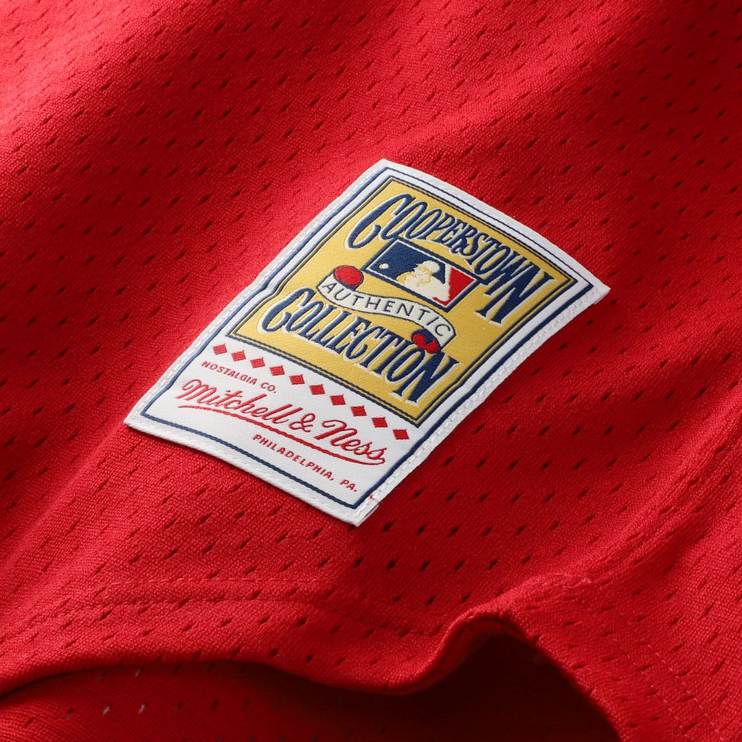 Cincinnati Reds Barry Larkin Mitchell & Ness Authentic Batting Practice Jersey - Red Team Jersey Sports Fan Apparel