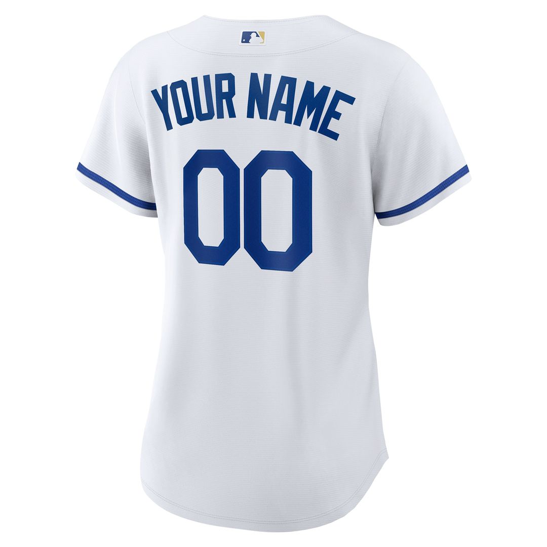 Kansas City Royals Nike Women's Replica Custom Jersey - White Team Jersey Sports Fan Apparel