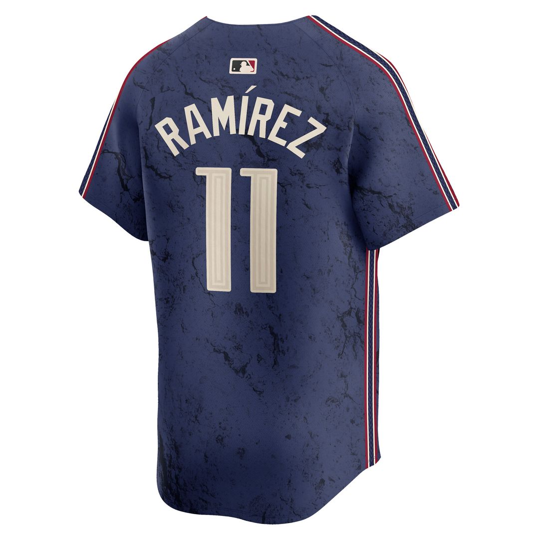 Cleveland Guardians José Ramírez Nike City Connect Limited Player Jersey - Navy Team Jersey Sports Fan Apparel