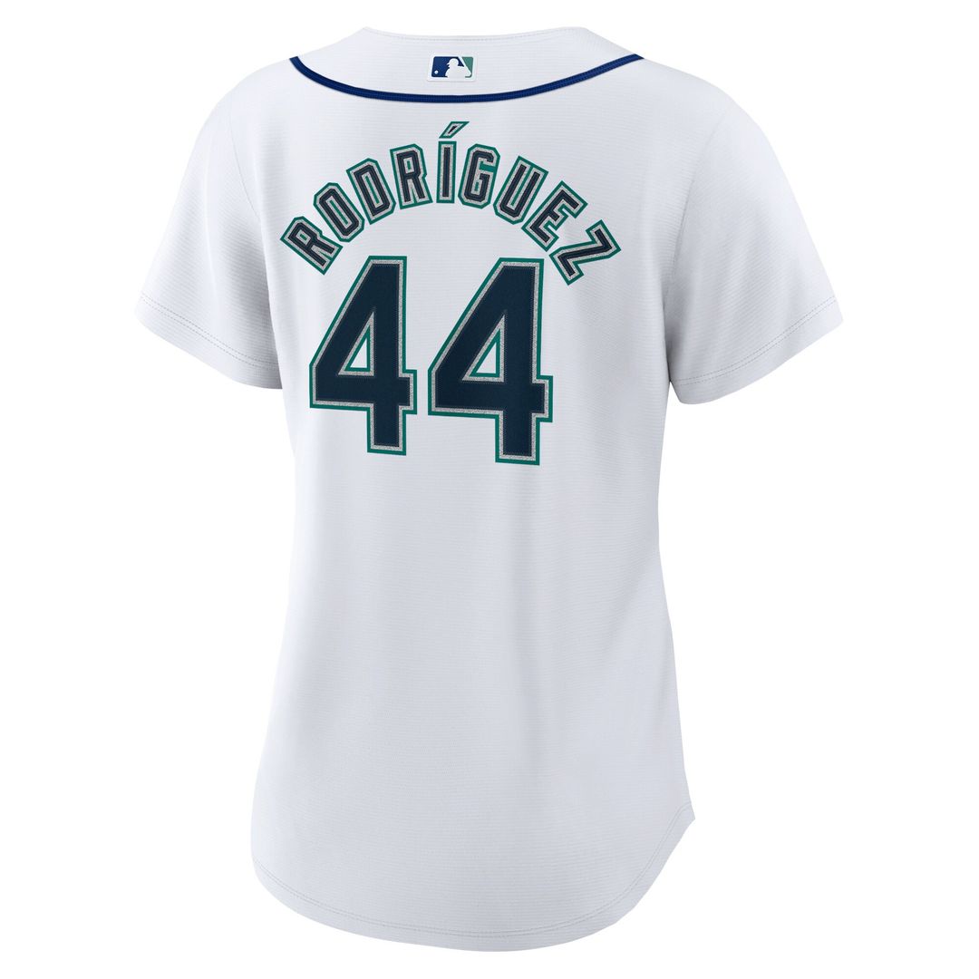 Seattle Mariners Julio Rodriguez Nike Women's Home Replica Player Jersey - White Team Jersey Sports Fan Apparel