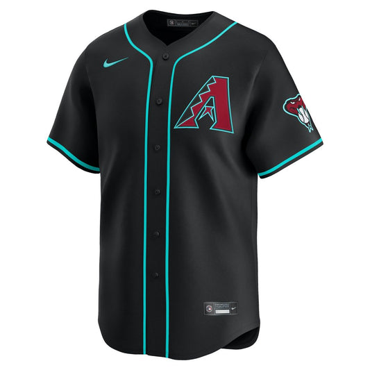 Arizona Diamondbacks Corbin Carroll Nike Alternate Limited Player Jersey - Black Team Jersey Sports Fan Apparel