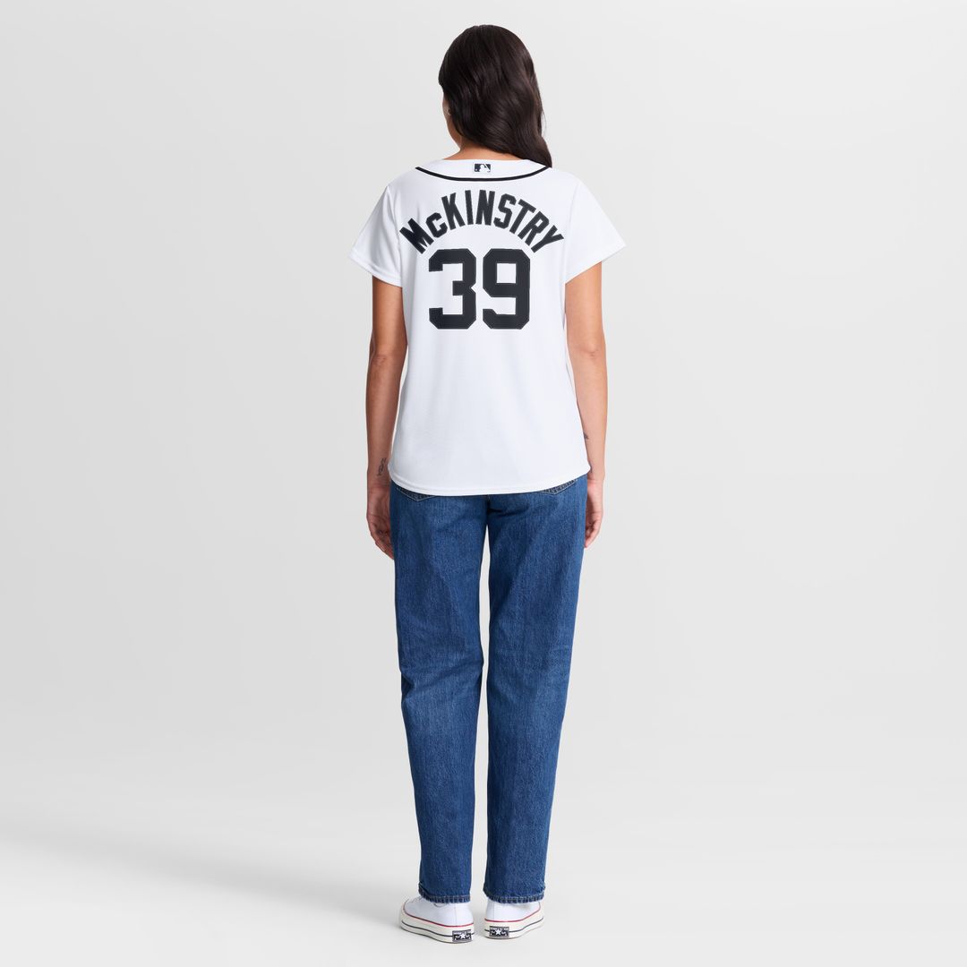 Detroit Tigers Zach McKinstry Nike Women's Home Replica Jersey - White Team Jersey Sports Fan Apparel
