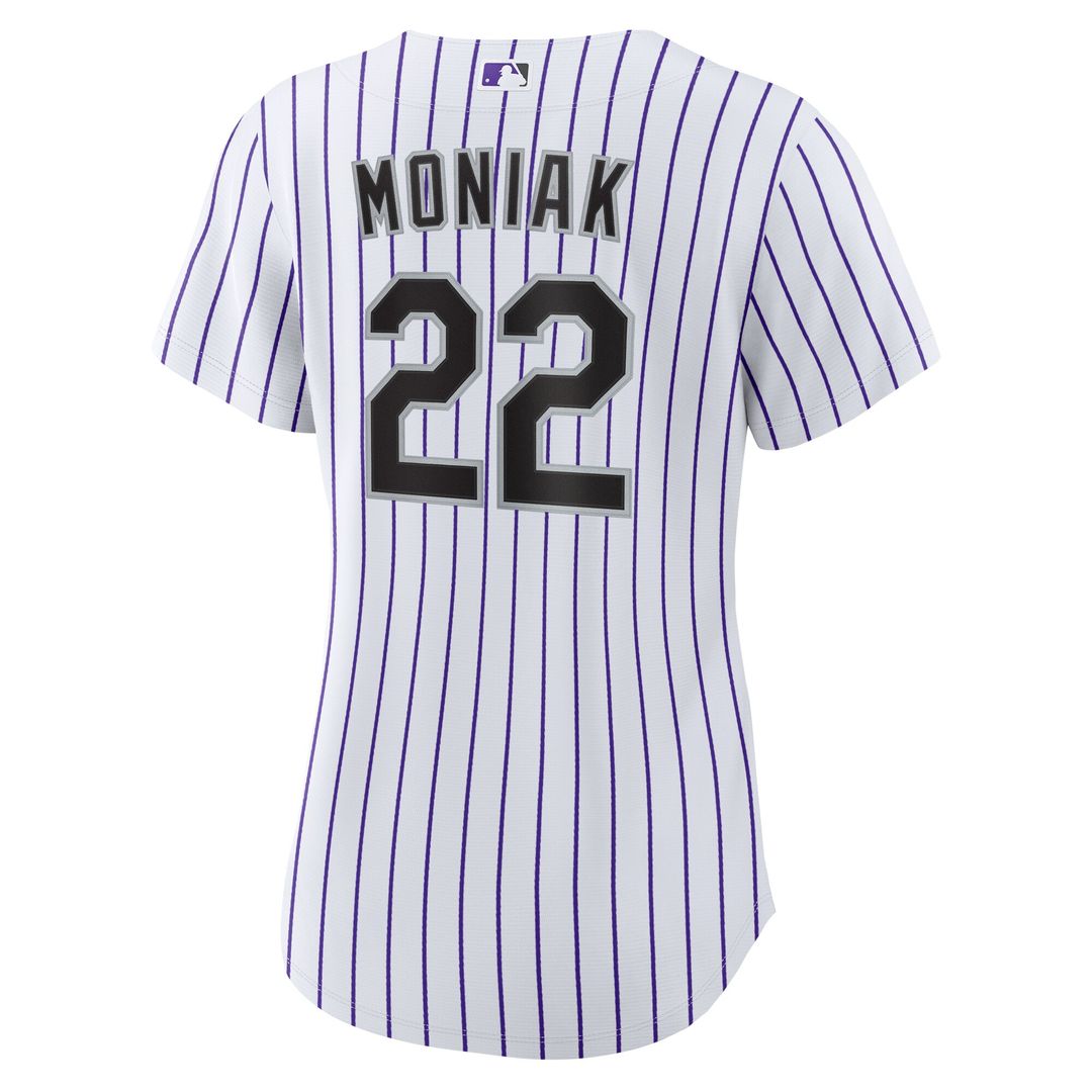 Colorado Rockies Mickey Moniak Nike Women's Home Replica Jersey - White Team Jersey Sports Fan Apparel