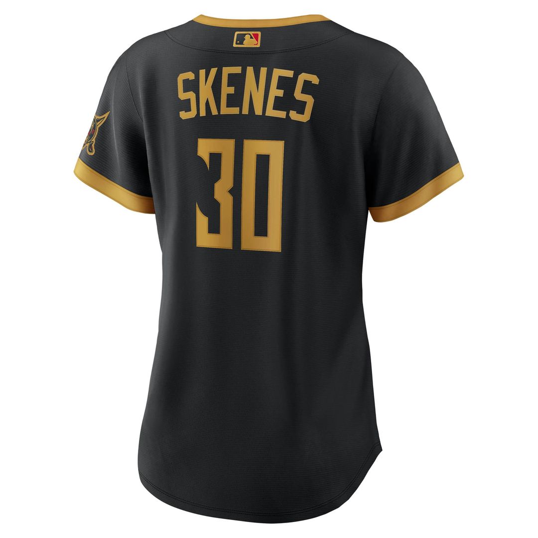 Pittsburgh Pirates Paul Skenes Nike Women's 2026 City Connect Stadium Jersey - Black Team Jersey Sports Fan Apparel