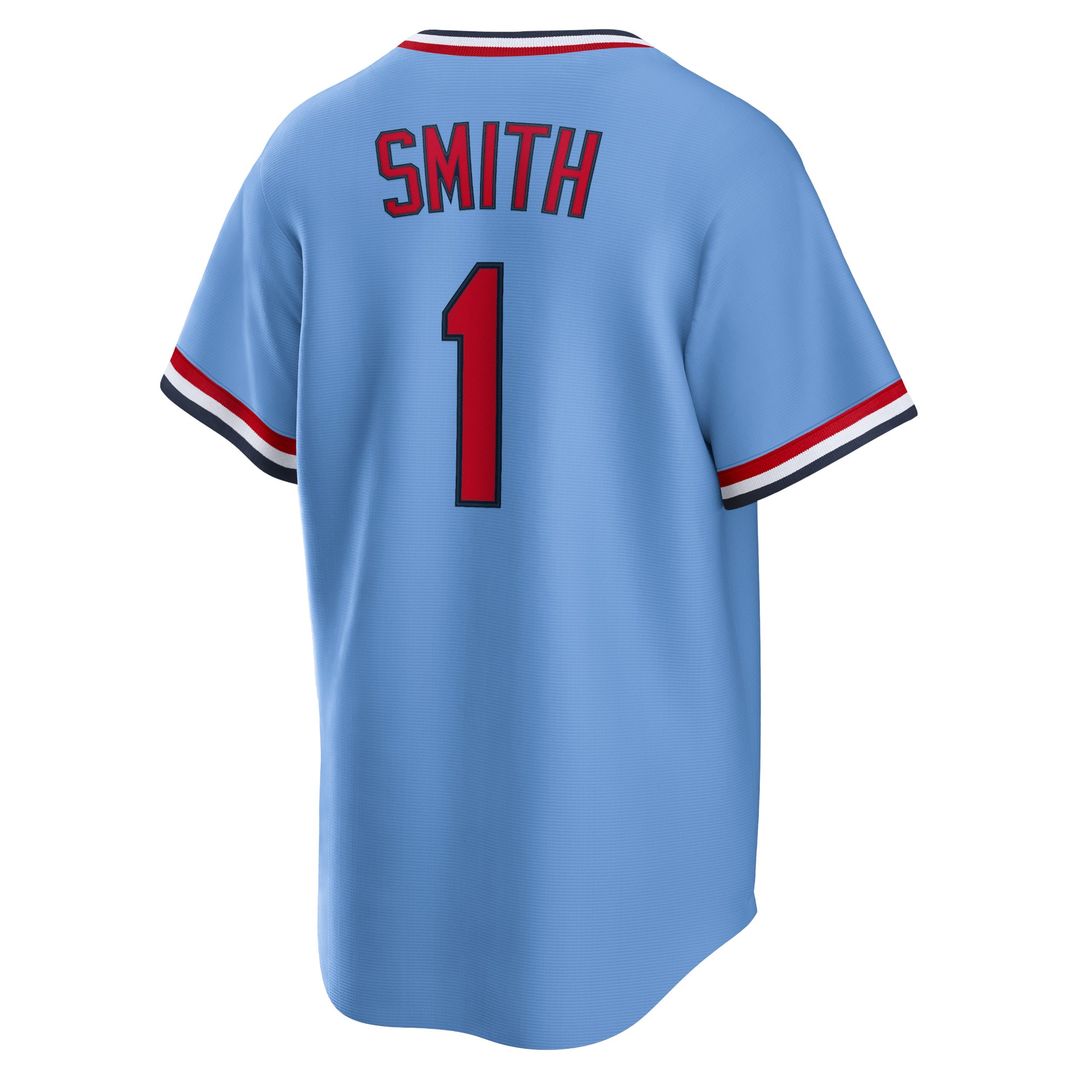 St. Louis Cardinals Ozzie Smith Nike Road Cooperstown Player Jersey - Light Blue Team Jersey Sports Fan Apparel