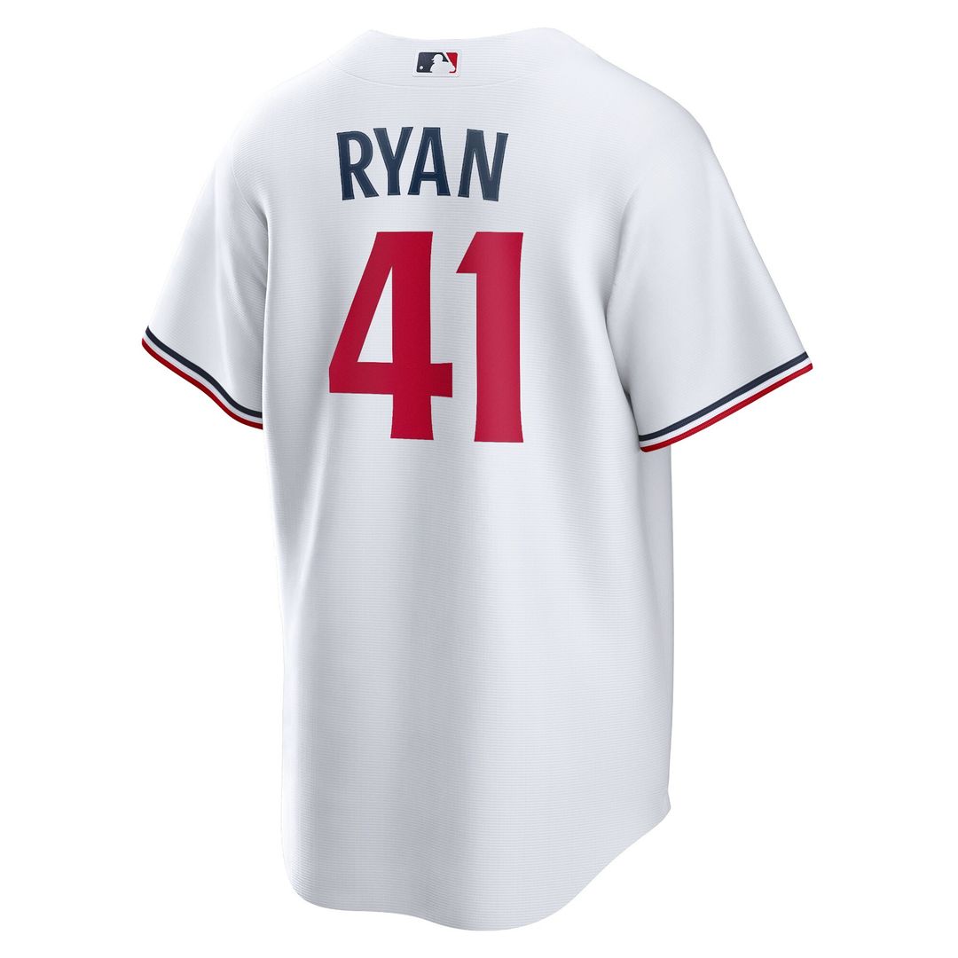 Minnesota Twins Joe Ryan Nike Home Replica Player Jersey - White Team Jersey Sports Fan Apparel