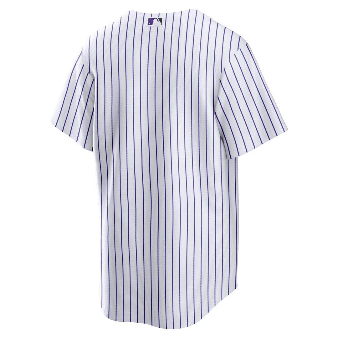 Colorado Rockies Nike Home Blank Replica Jersey - White Team Jersey Sports Fan Apparel