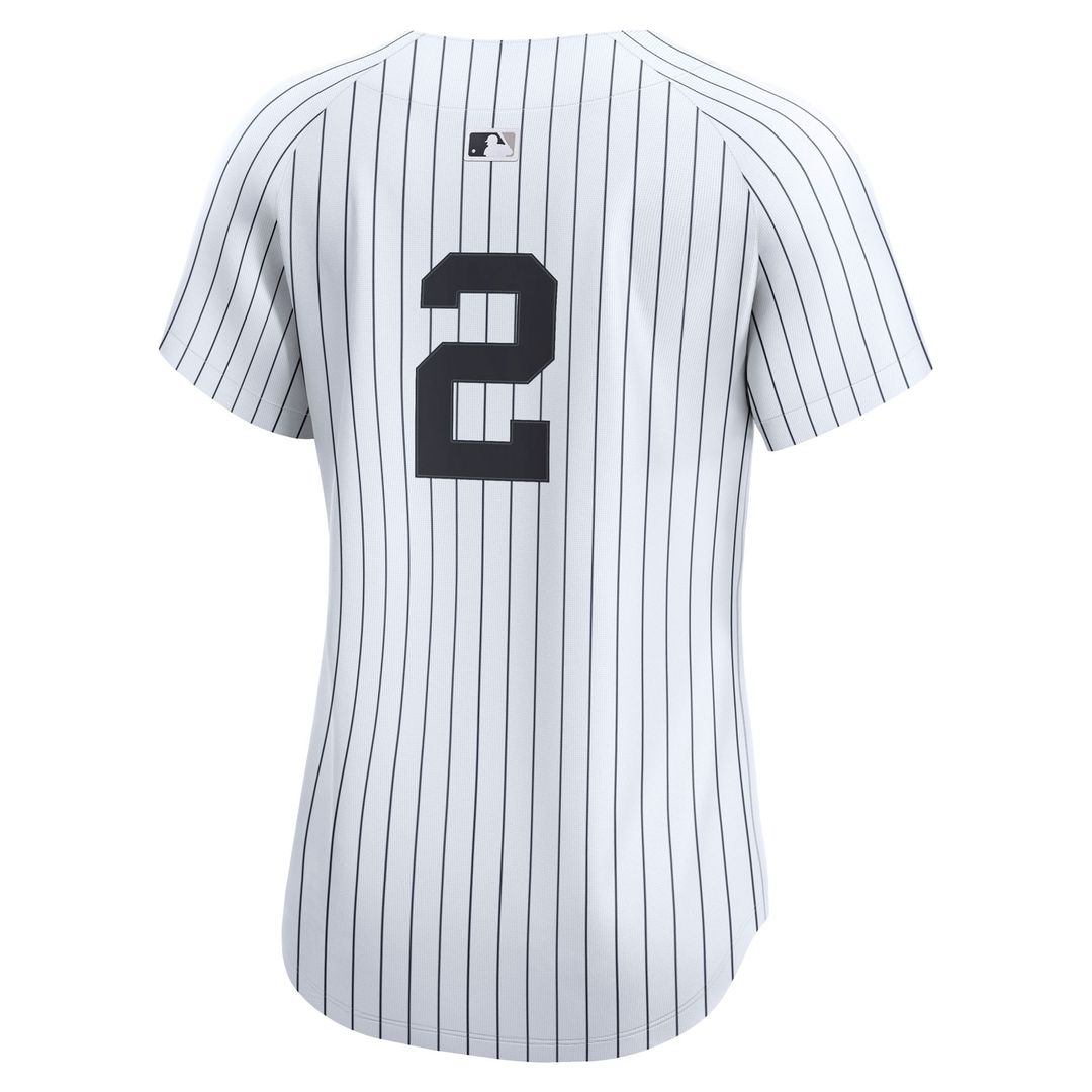 New York Yankees Derek Jeter Nike Women's Home Limited Jersey - White Team Jersey Sports Fan Apparel