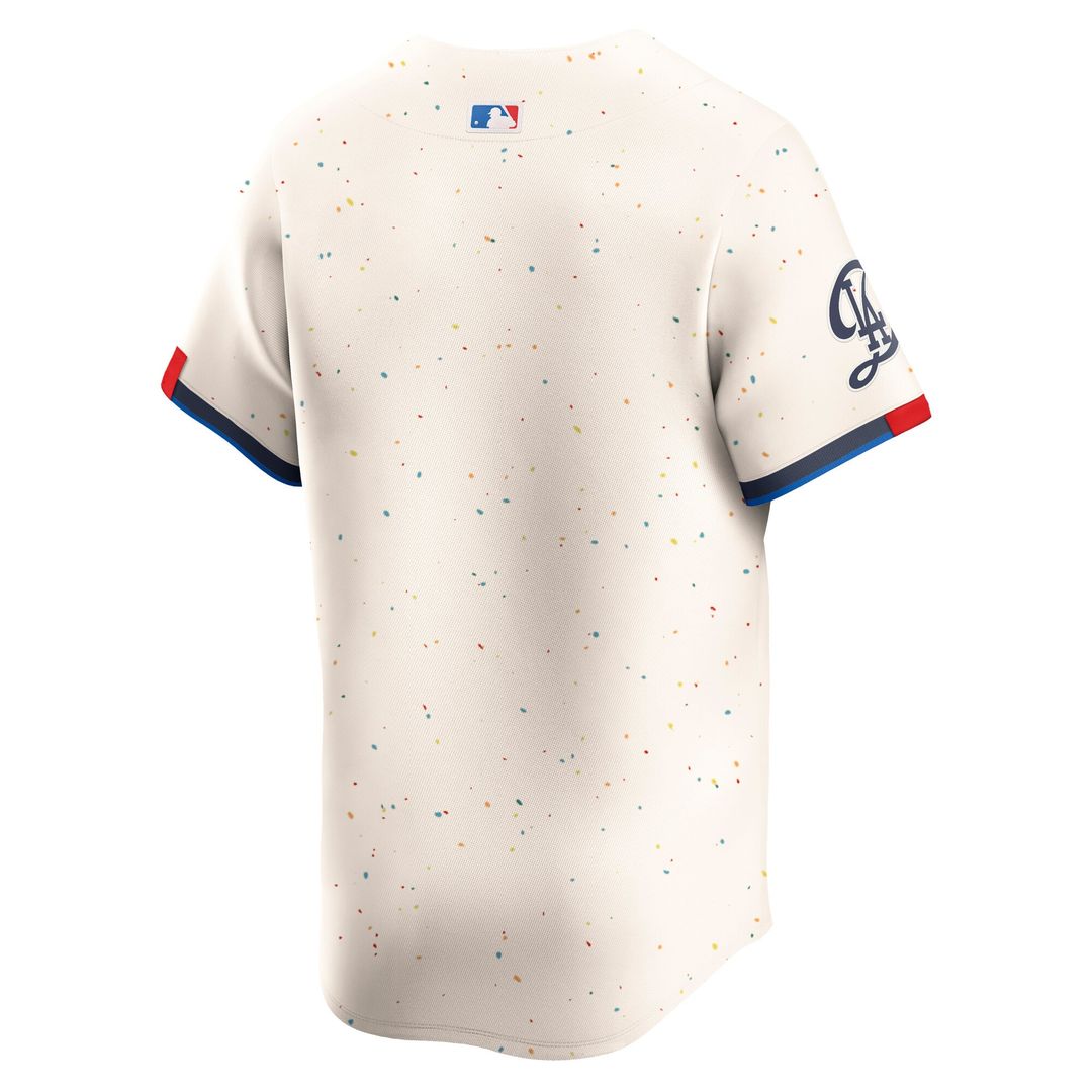Los Angeles Dodgers Nike City Connect Limited Jersey - Cream Team Jersey Sports Fan Apparel