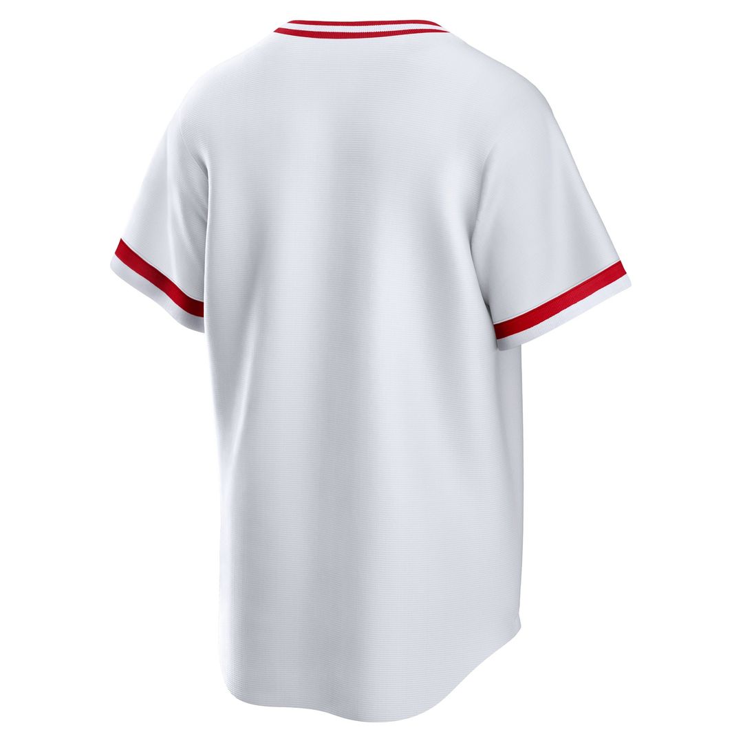Cincinnati Reds Nike Home Cooperstown Team Jersey - White Team Jersey Sports Fan Apparel