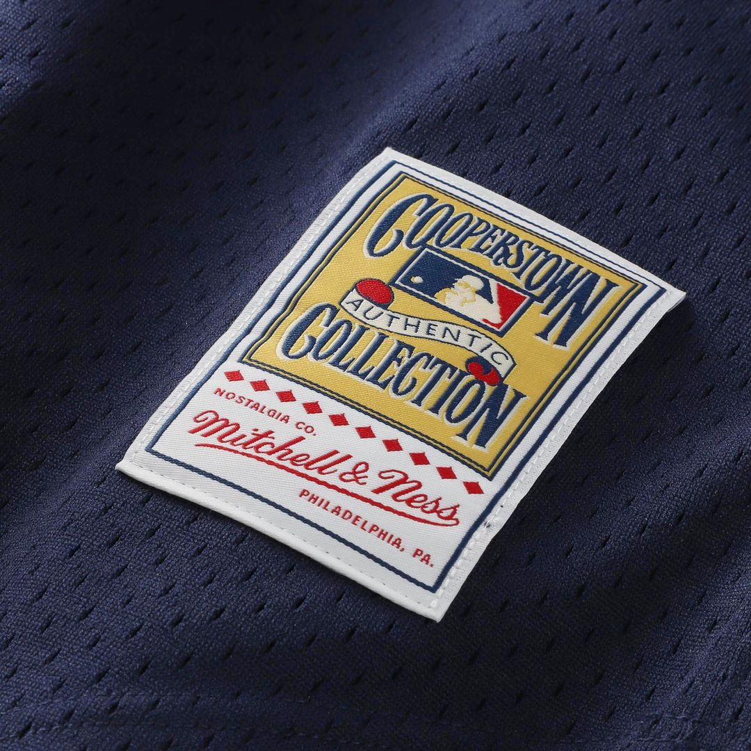 Reggie Jackson California Angels Mitchell & Ness Authentic Batting Practice Jersey - Navy Team Jersey Sports Fan Apparel