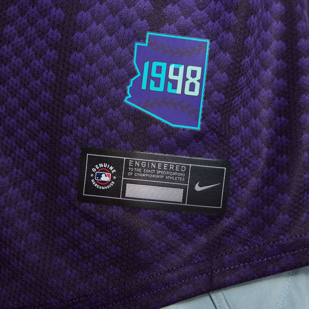 Arizona Diamondbacks Corbin Carroll Nike Women's 2025 City Connect Limited Player Jersey - Purple Team Jersey Sports Fan Apparel