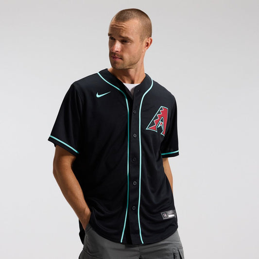 Arizona Diamondbacks Corbin Carroll Nike Alternate Replica Jersey - Black Team Jersey Sports Fan Apparel