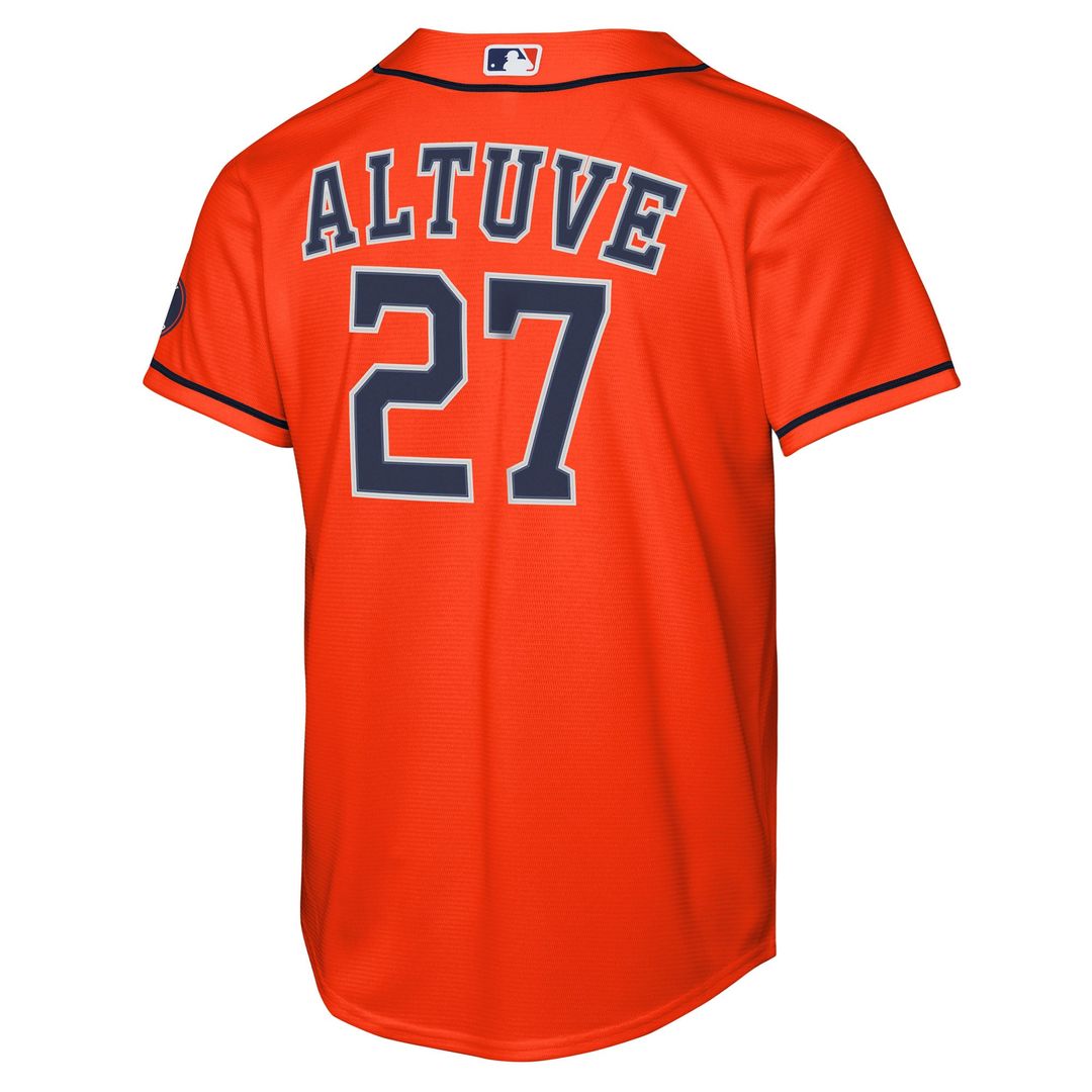 Houston Astros Jose Altuve Nike Youth Home Stadium Jersey - White Team Jersey Sports Fan Apparel
