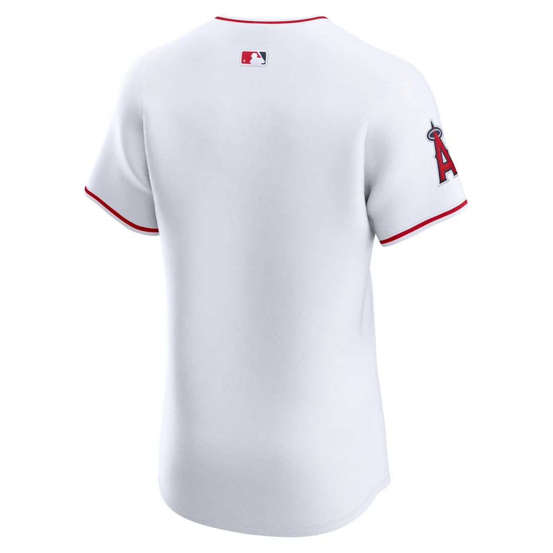 Los Angeles Angels Nike Home Elite Jersey - White Team Jersey Sports Fan Apparel