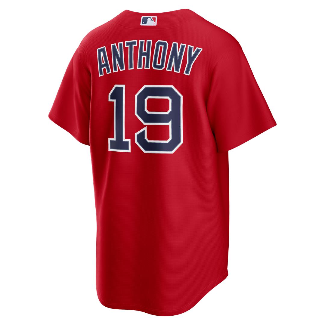 Boston Red Sox Roman Anthony Nike Alternate Replica Jersey - Red Team Jersey Sports Fan Apparel