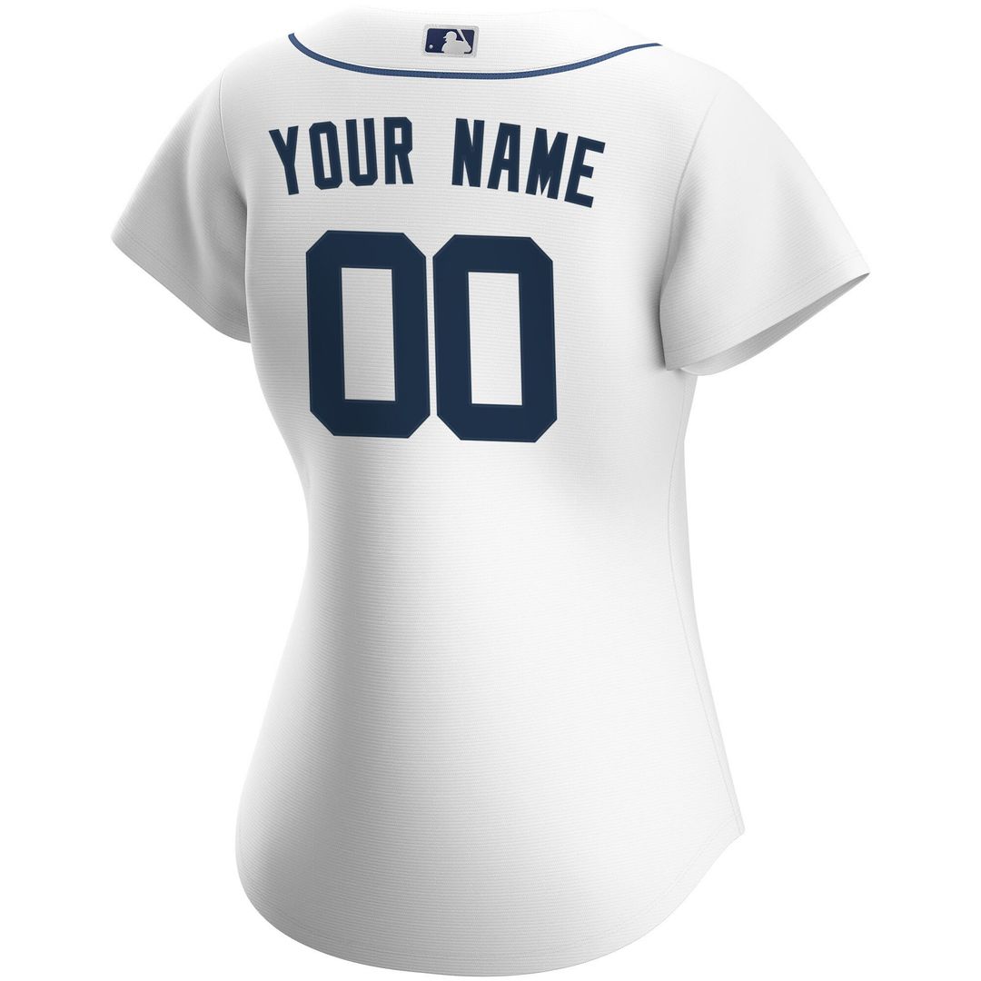 Detroit Tigers Nike Women's Home Replica Custom Jersey - White Team Jersey Sports Fan Apparel