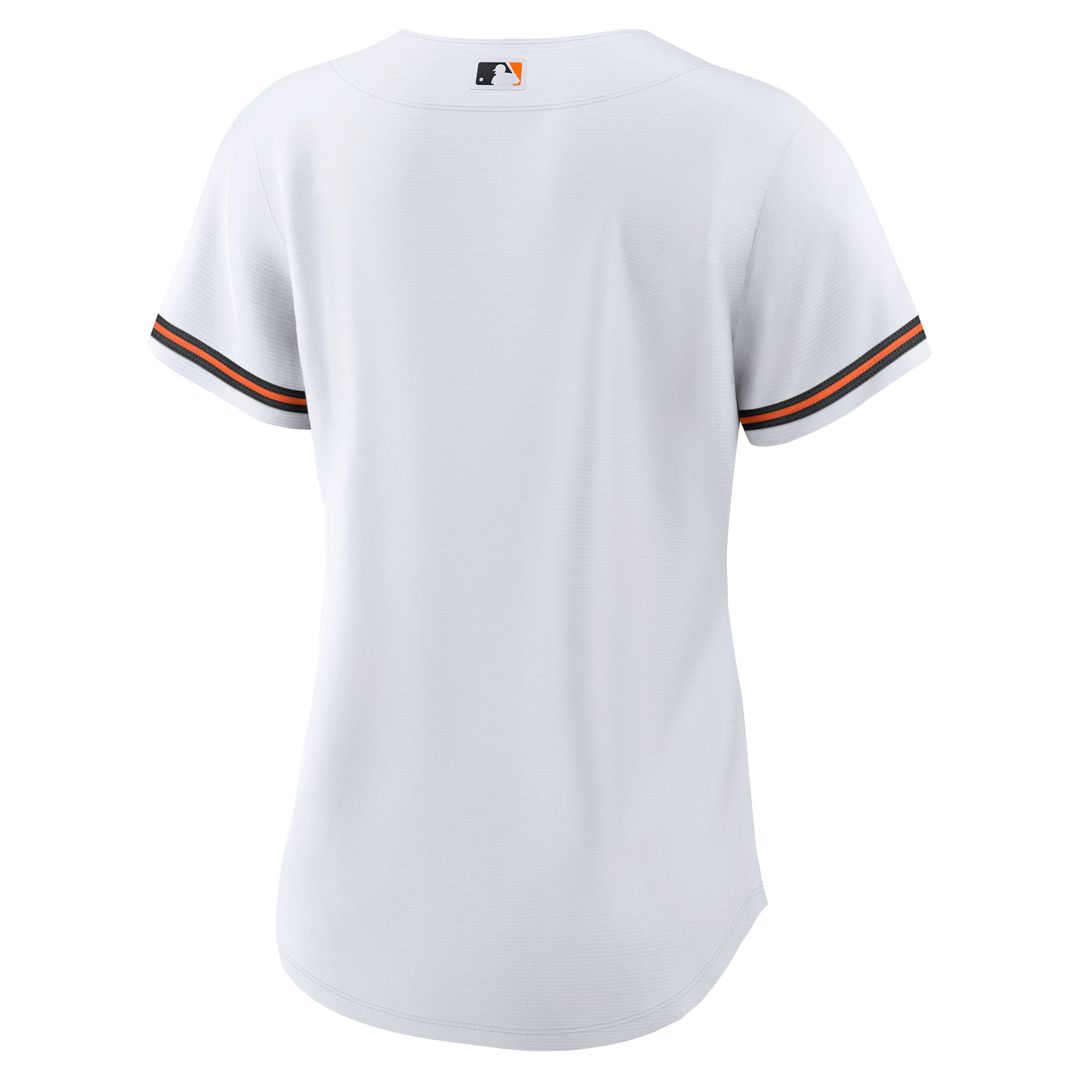 Baltimore Orioles Nike Women's Home Replica Team Jersey - White Team Jersey Sports Fan Apparel
