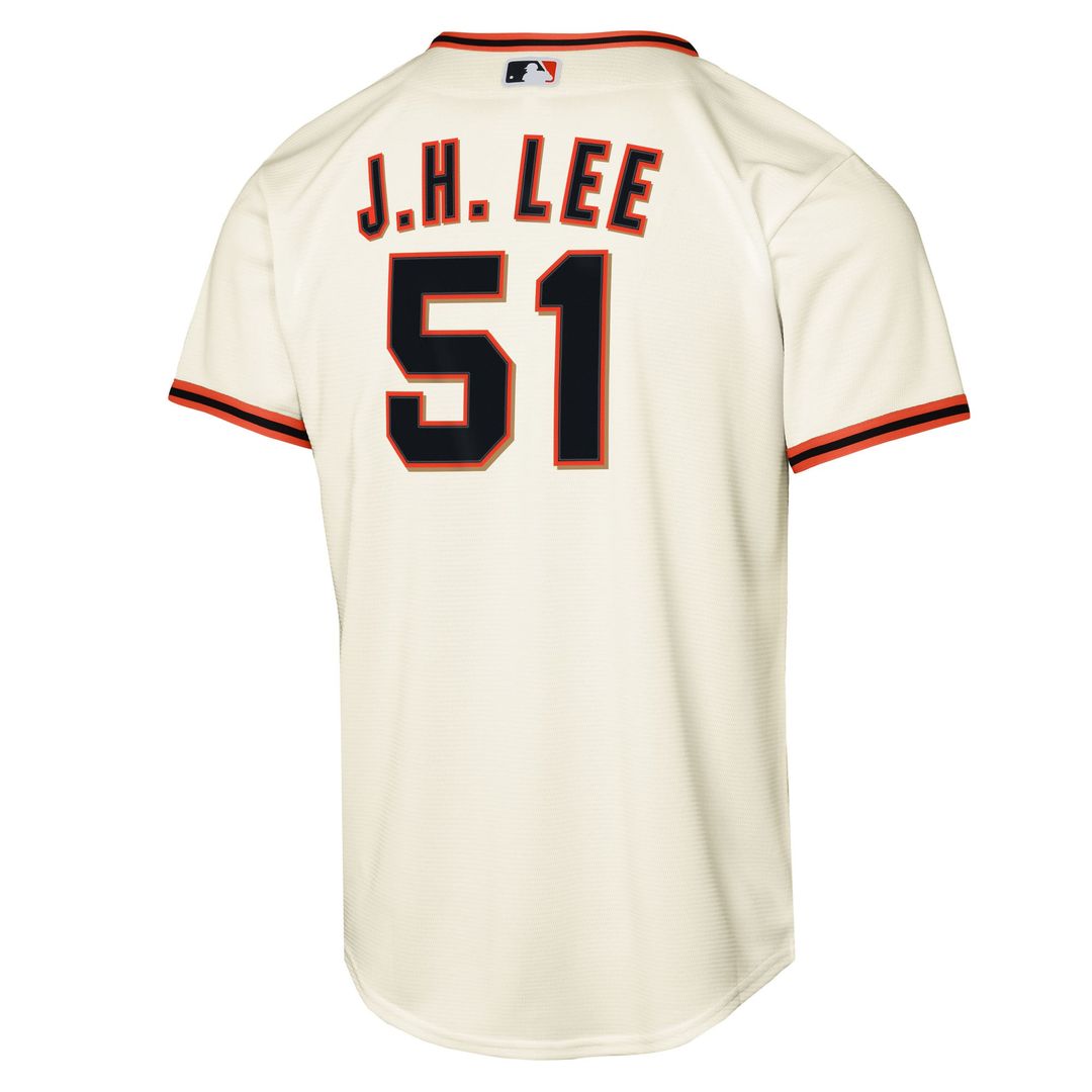 San Francisco Giants Jung Hoo Lee Nike Youth Home Replica Player Jersey - Cream Team Jersey Sports Fan Apparel