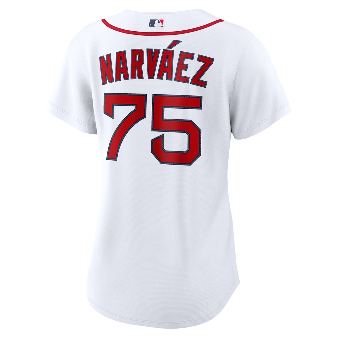 Boston Red Sox Carlos Narváez Nike Women's Home Replica Jersey - White Team Jersey Sports Fan Apparel