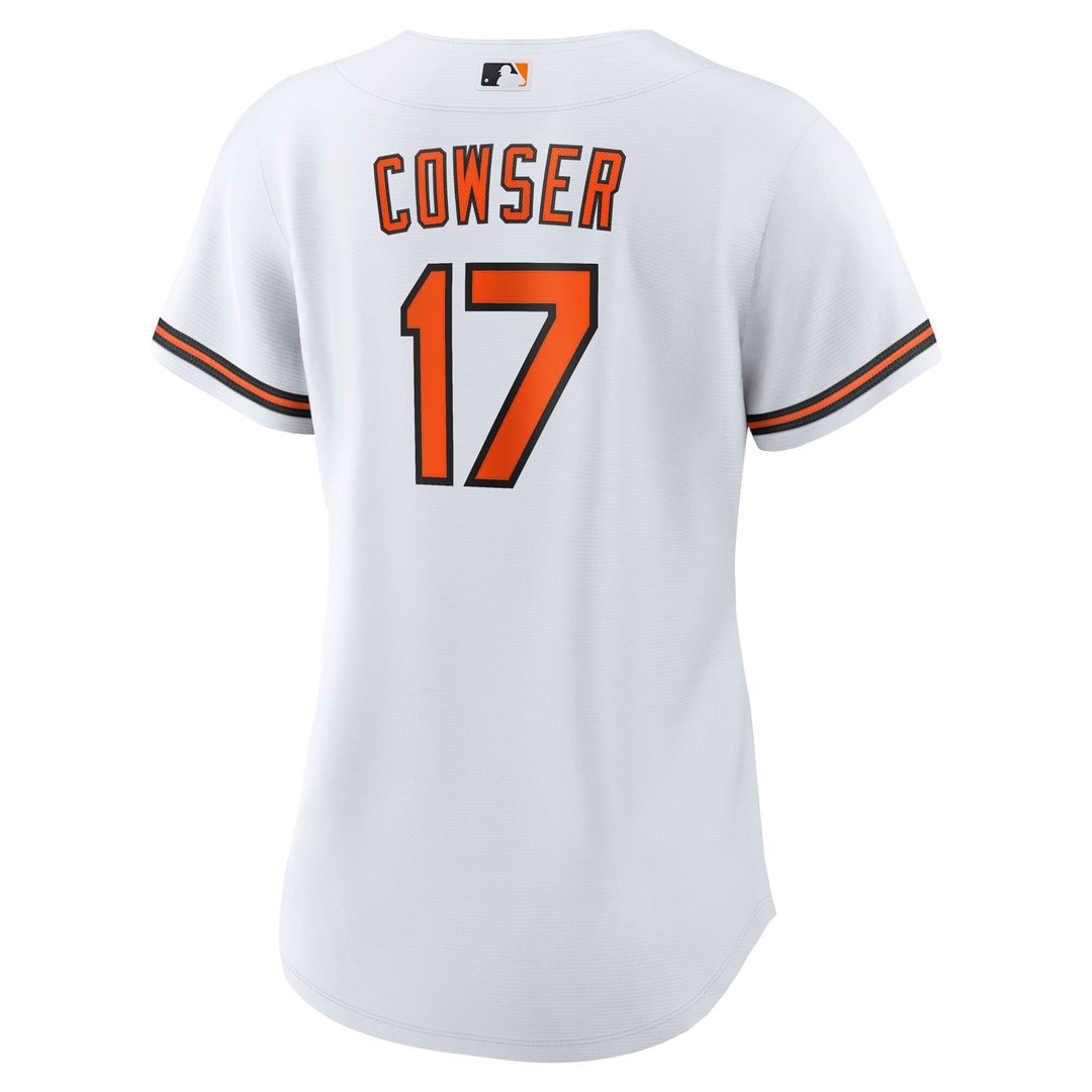 Baltimore Orioles Colton Cowser Nike Women's Home Replica Jersey - White Team Jersey Sports Fan Apparel