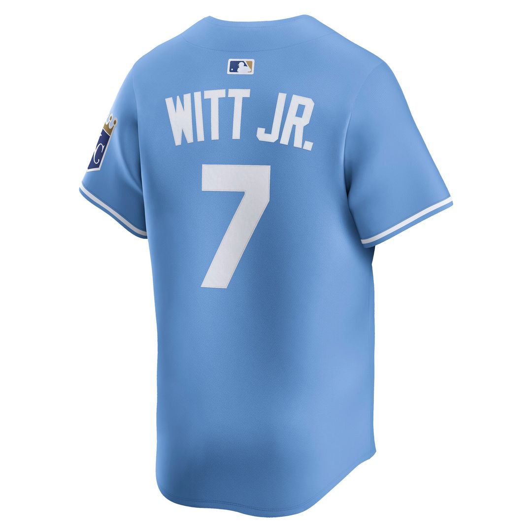 Kansas City Royals Bobby Witt Jr. Nike Home Limited Player Jersey - White Team Jersey Sports Fan Apparel