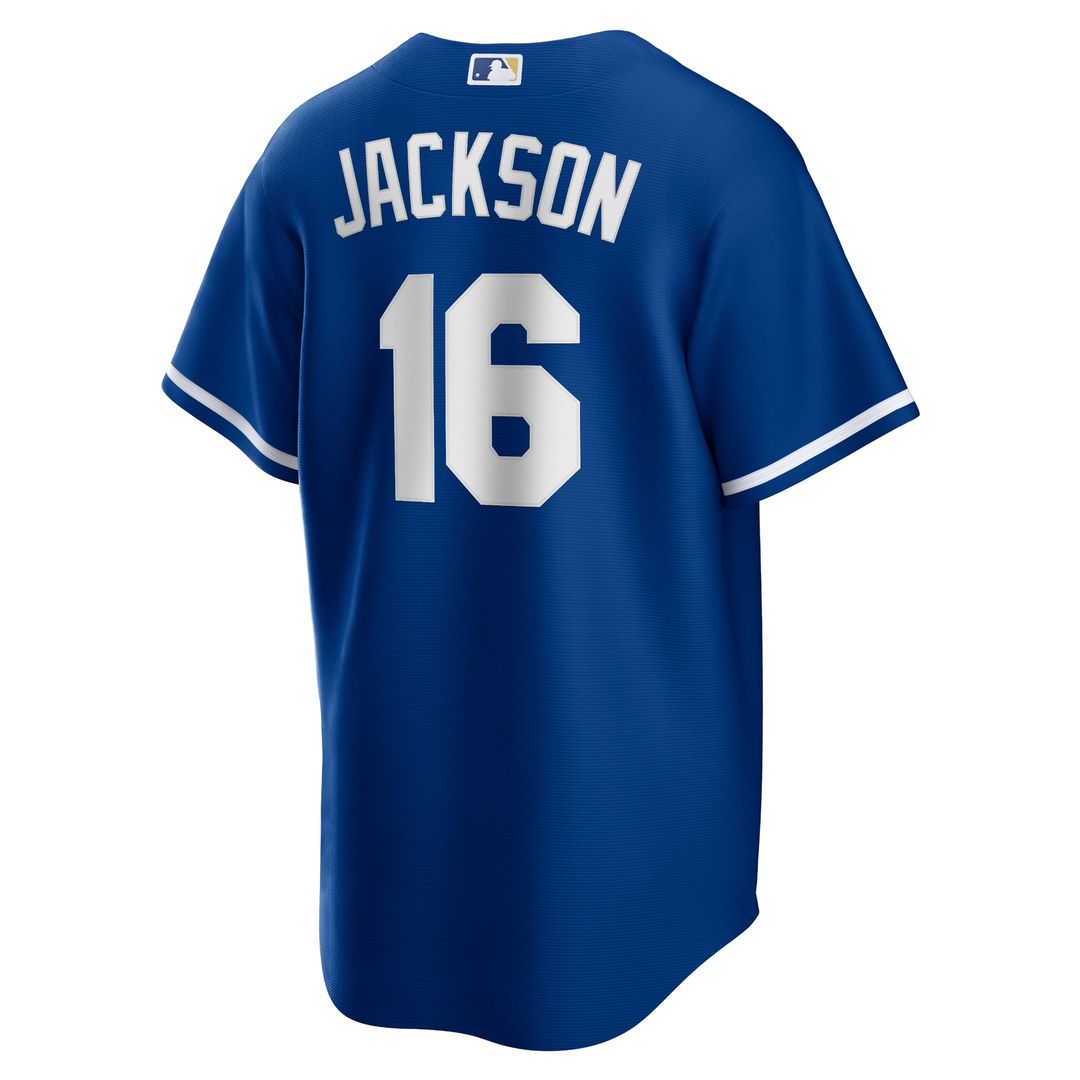 Kansas City Royals Bo Jackson Nike Alternate 2 Replica Jersey - Rush Blue Team Jersey Sports Fan Apparel