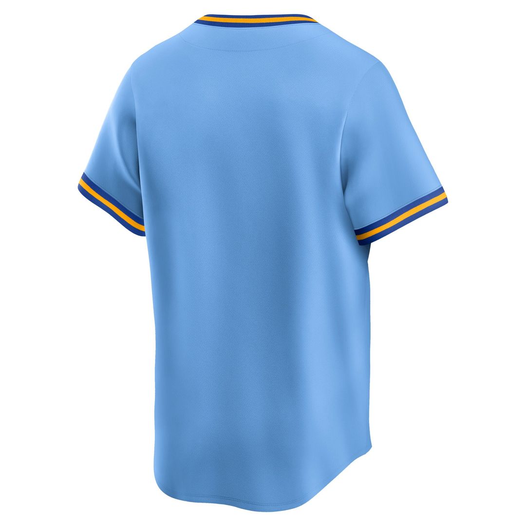 Milwaukee Brewers Nike Cooperstown Limited Jersey - Light Blue Team Jersey Sports Fan Apparel