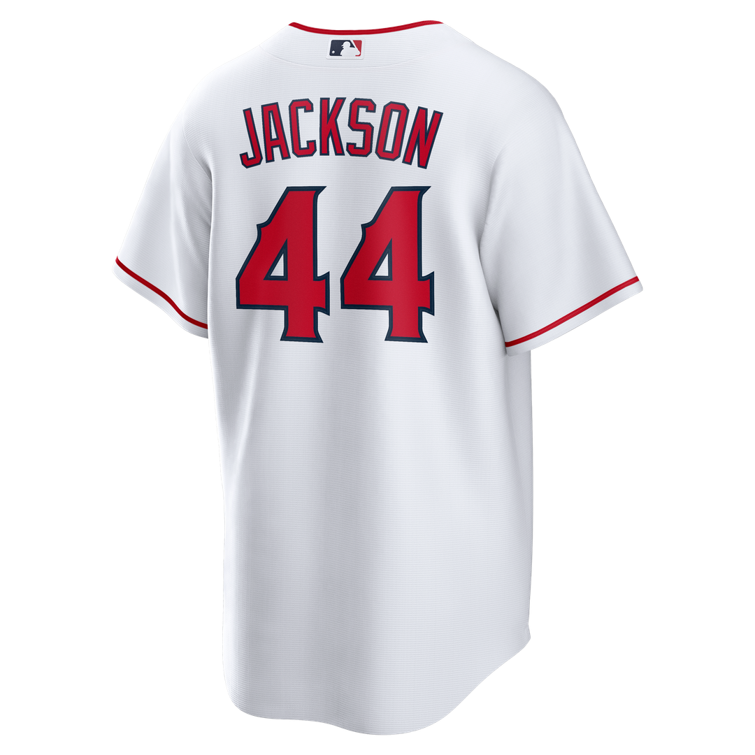 Los Angeles Angels Reggie Jackson Nike Home Retired Player Replica Jersey - White Team Jersey Sports Fan Apparel