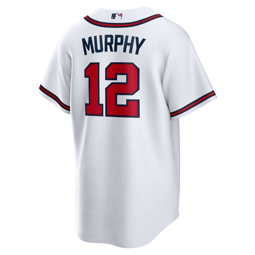 Atlanta Braves Sean Murphy Nike Replica Player Jersey - White Team Jersey Sports Fan Apparel