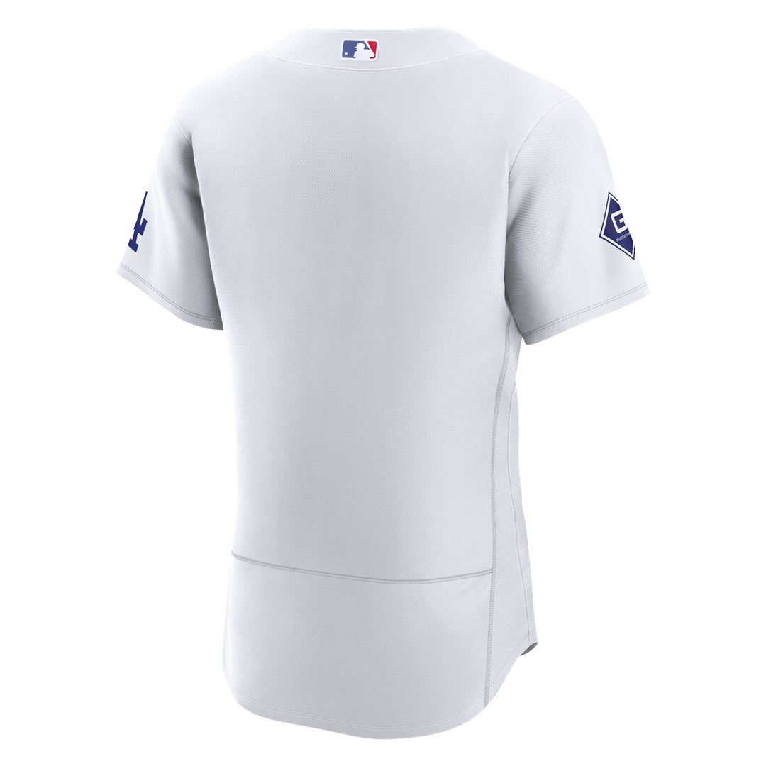 Los Angeles Dodgers Nike Alternate Authentic Jersey with Sponsor Patch - Royal Team Jersey Sports Fan Apparel