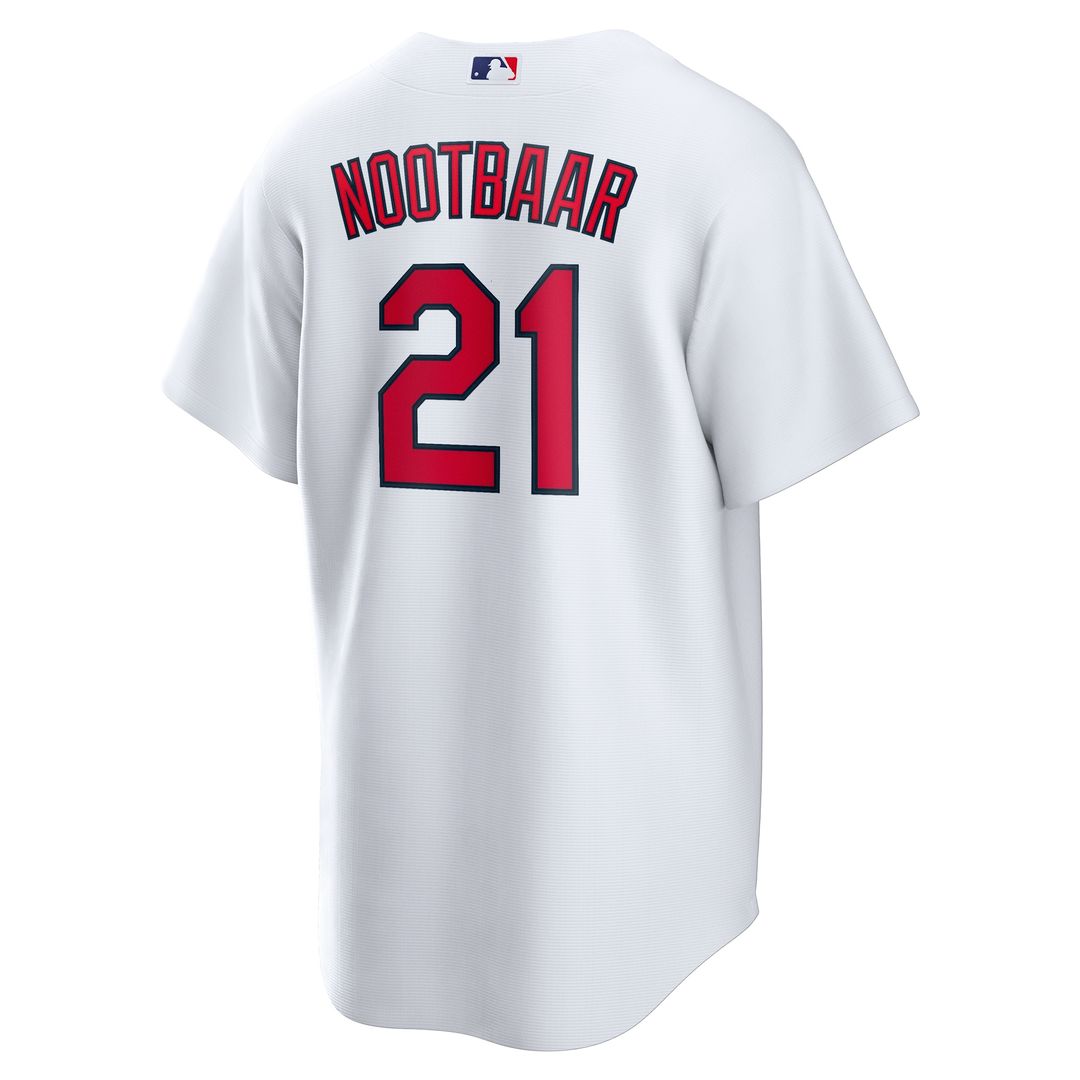 St. Louis Cardinals Lars Nootbaar Nike Home Replica Jersey - White Team Jersey Sports Fan Apparel