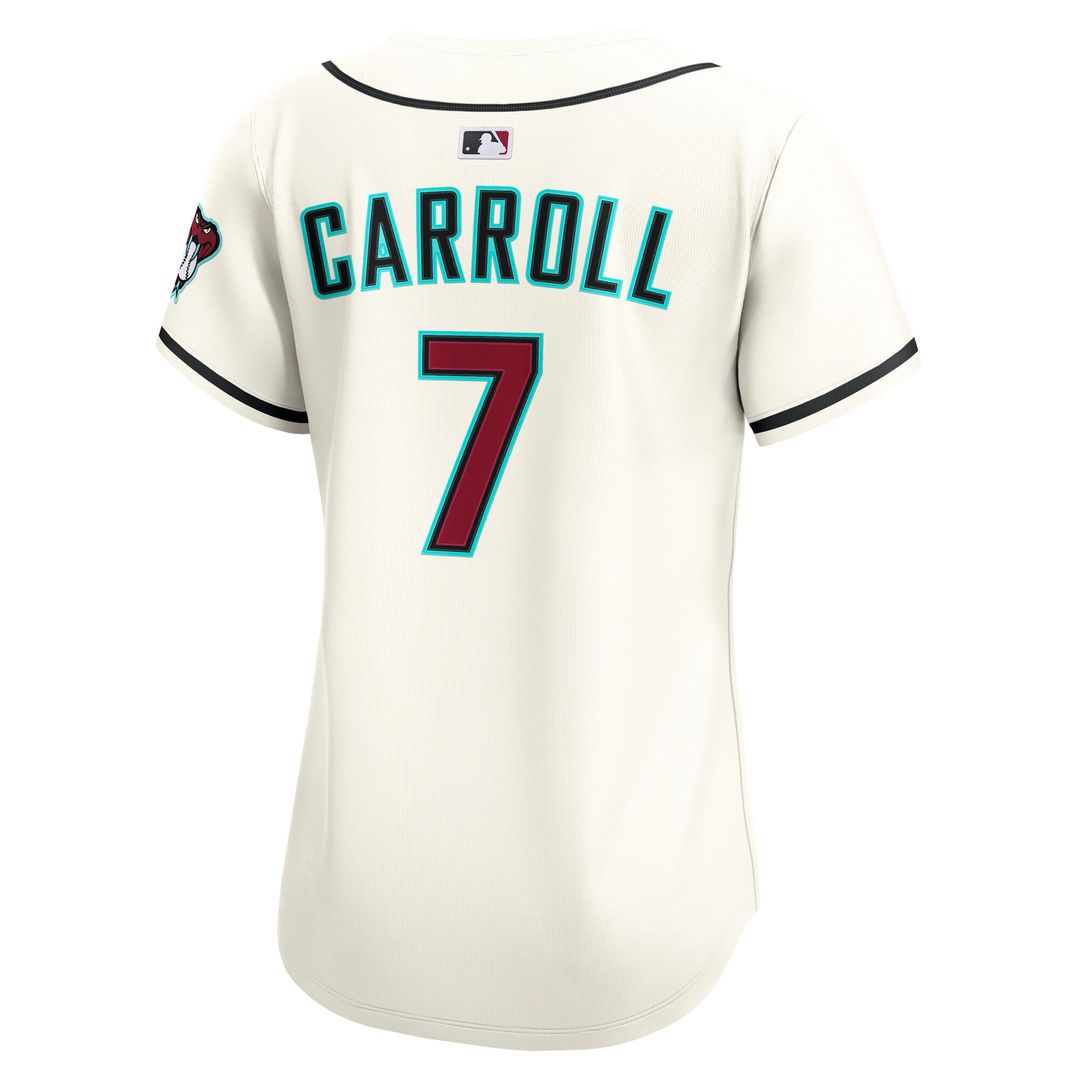 Arizona Diamondbacks Corbin Carroll Nike Women's Home Limited Player Jersey - Cream Team Jersey Sports Fan Apparel