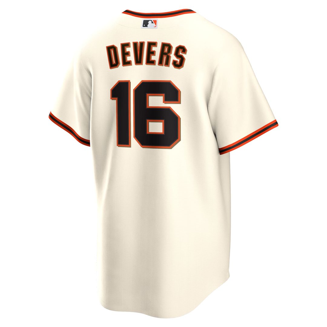 San Francisco Giants Rafael Devers Nike Home Replica Player Jersey - White Team Jersey Sports Fan Apparel